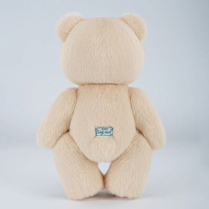 Медведь Lina TeddyTales длинношерстный, M, бежевый, 30 см